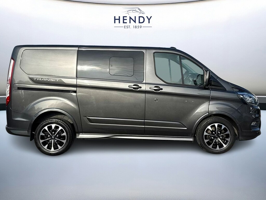 Ford Transit Custom 2.0 Ecoblue 170Ps Low Roof Dcab Sport Van HK72AFE Grey #2