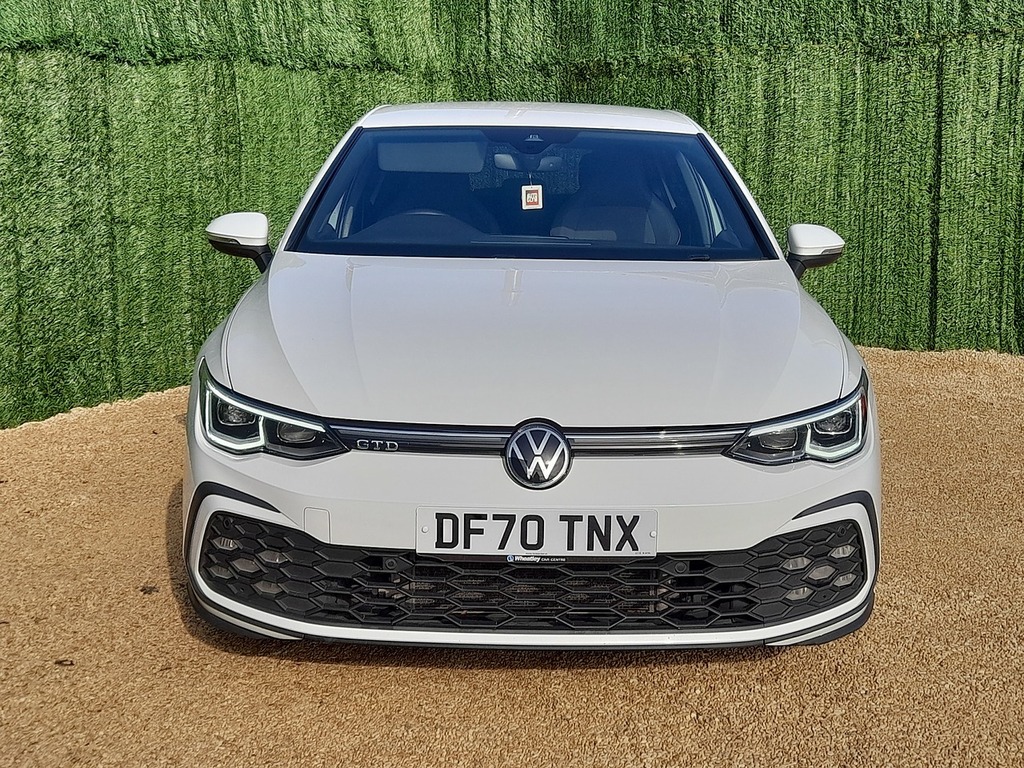 Volkswagen Golf Tdi Gtd DF70TNX White #3