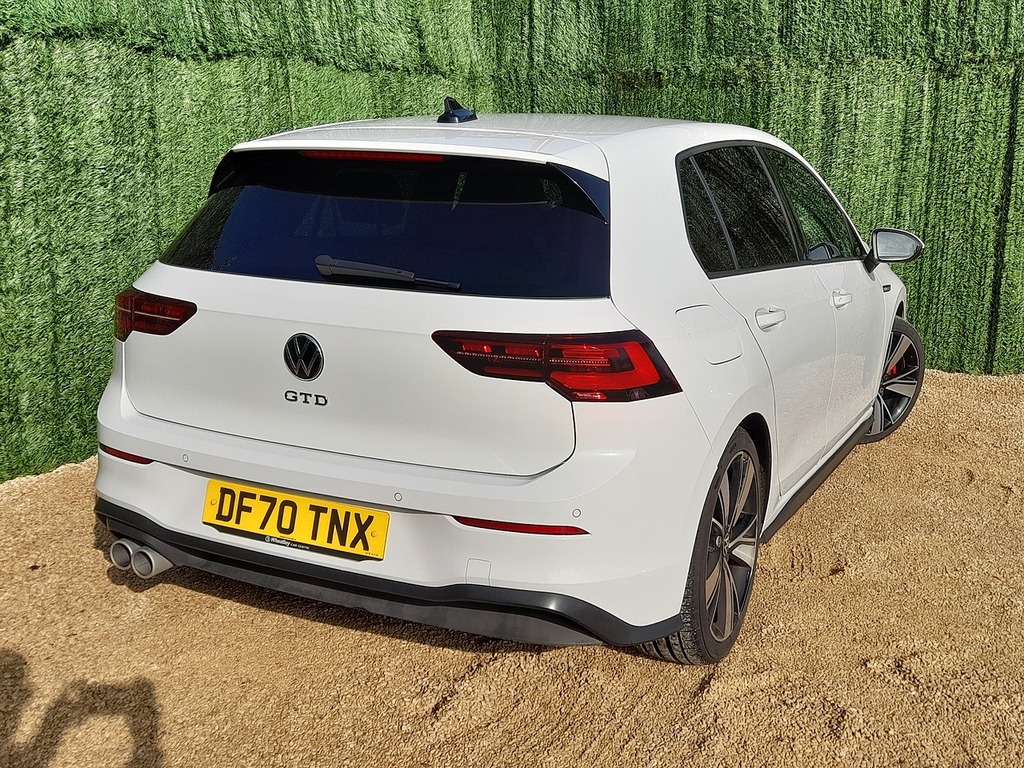 Volkswagen Golf Tdi Gtd DF70TNX White #5