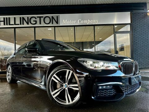 BMW 7 Series 3.0 740Ld M YF67EWJ Black #2