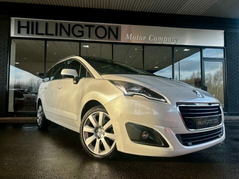 Peugeot 5008 1.6 Bluehdi Allure LO66TWJ White #3