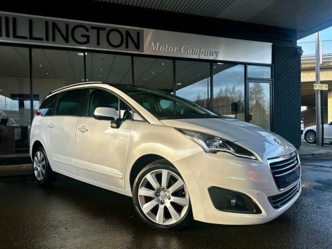 Peugeot 5008 1.6 Bluehdi Allure LO66TWJ White #4