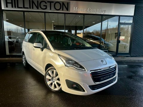 Peugeot 5008 1.6 Bluehdi Allure LO66TWJ White #2