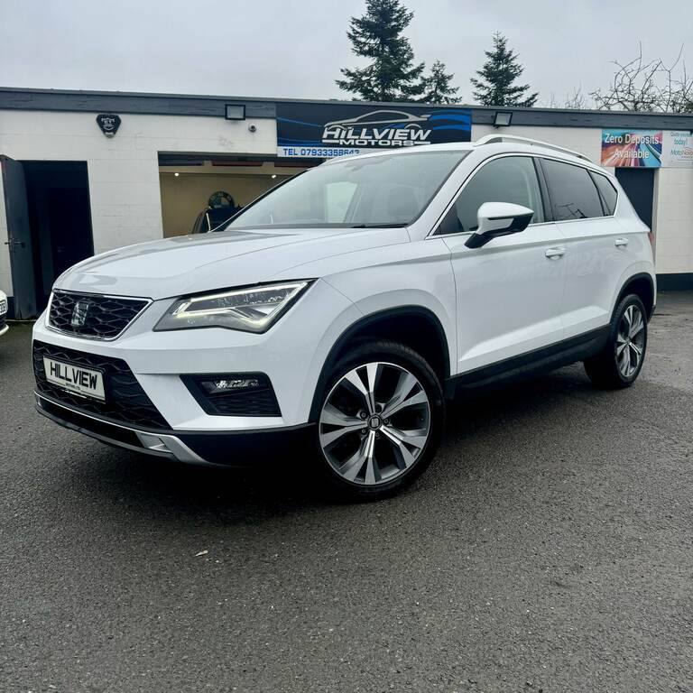 Seat Ateca 1.6 Tdi Ecomotive Se Technology SD18GVX White #3