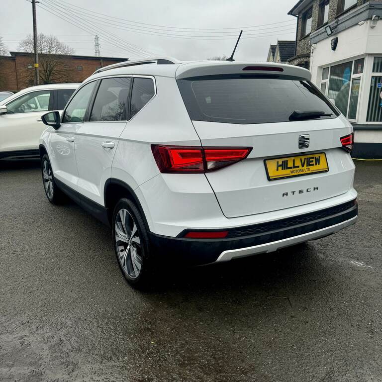 Seat Ateca 1.6 Tdi Ecomotive Se Technology SD18GVX White #4