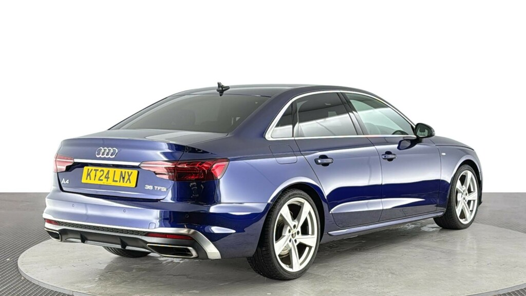 Audi A4 2.0 Tfsi 35 S Line Saloon S Tronic Euro Blue #4