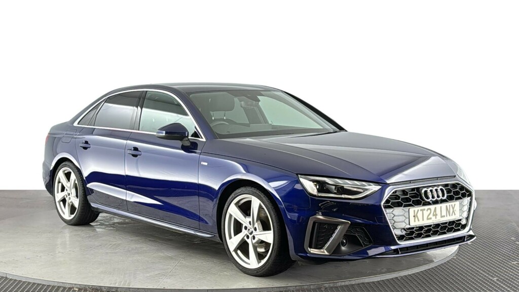 Audi A4 2.0 Tfsi 35 S Line Saloon S Tronic Euro Blue #2