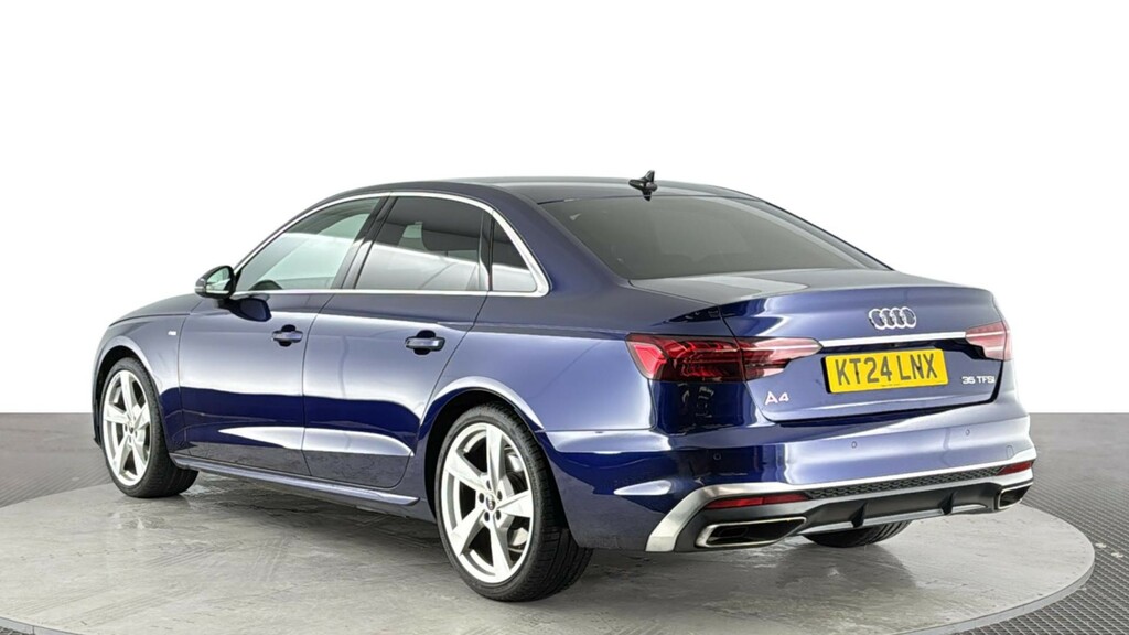 Audi A4 2.0 Tfsi 35 S Line Saloon S Tronic Euro Blue #6