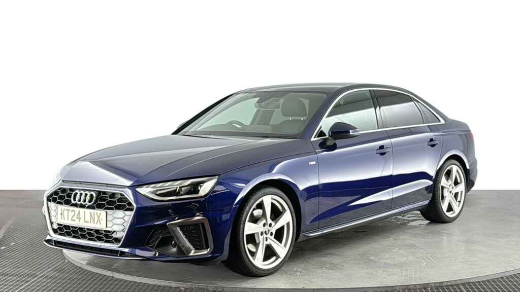 Audi A4 2.0 Tfsi 35 S Line Saloon S Tronic Euro Blue