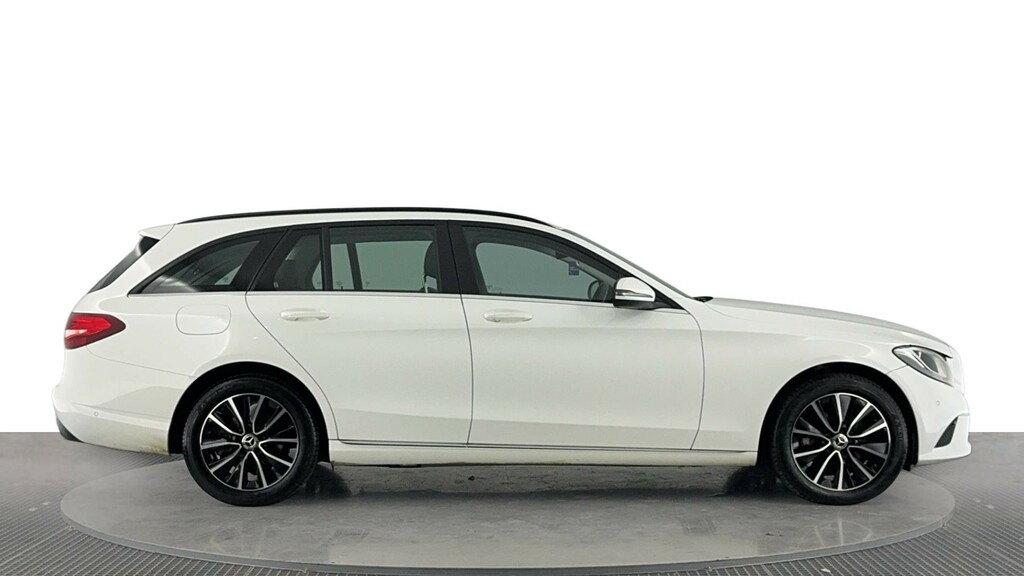 Mercedes-Benz C Class 1.6 C200d Se Estate Euro 6 Ss White #3