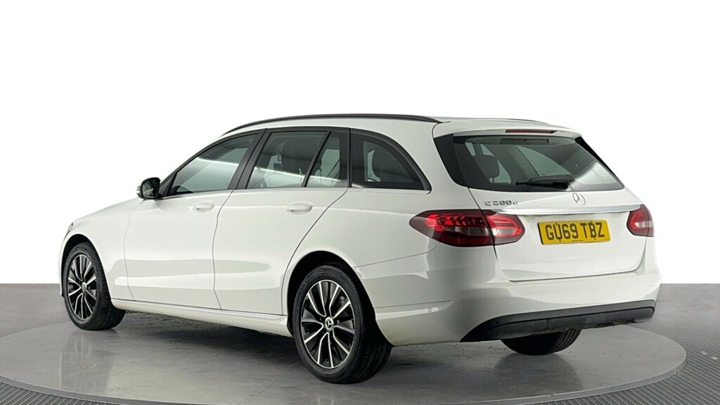 Mercedes-Benz C Class 1.6 C200d Se Estate Euro 6 Ss White #6