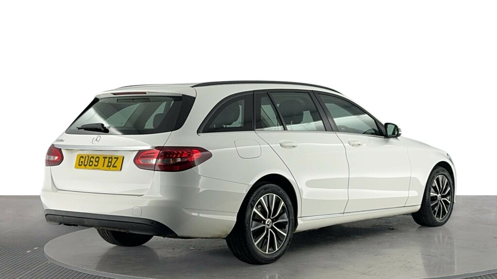 Mercedes-Benz C Class 1.6 C200d Se Estate Euro 6 Ss White #4