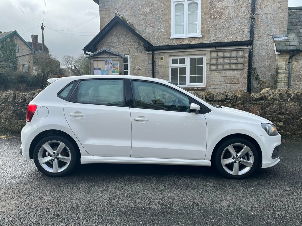 Volkswagen Polo 1.2 R-line Style Hatchback Euro WF63AWX White #2