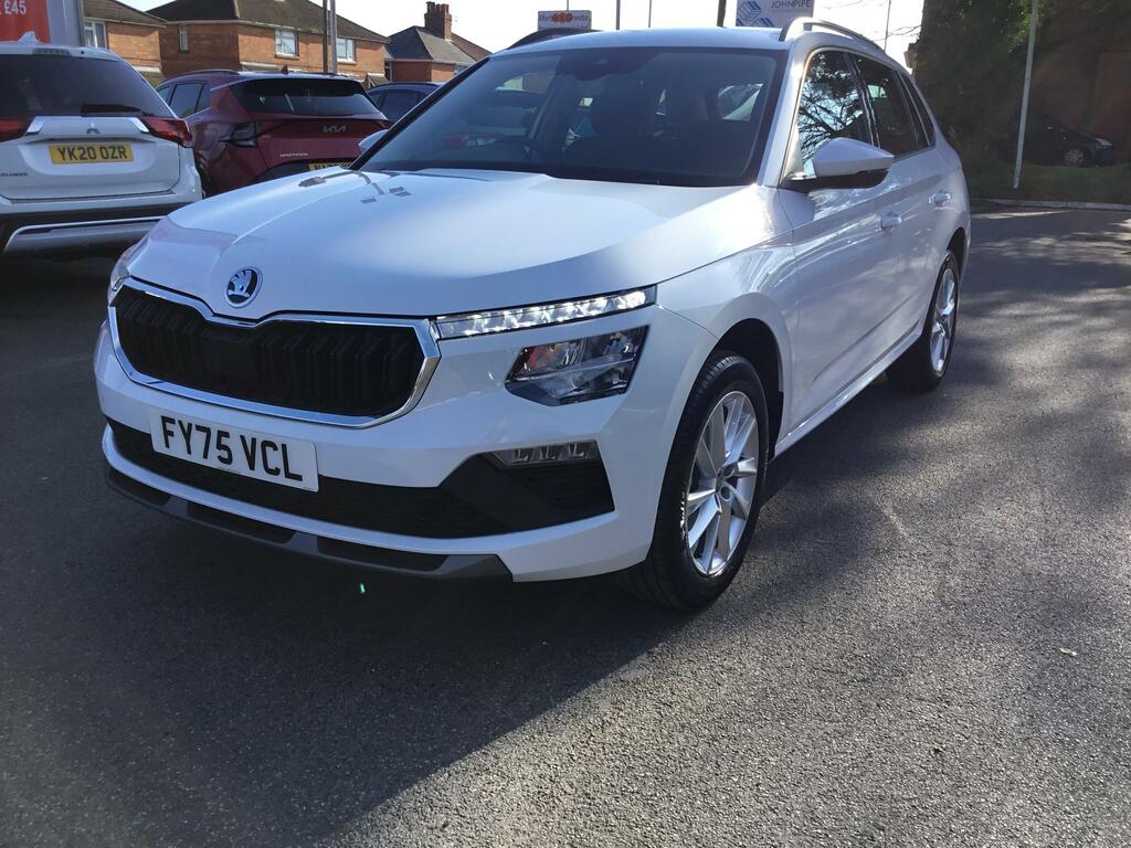 Skoda Kamiq 1.0 Tsi Se Edition Suv Euro 6 S FY75VCL White #4