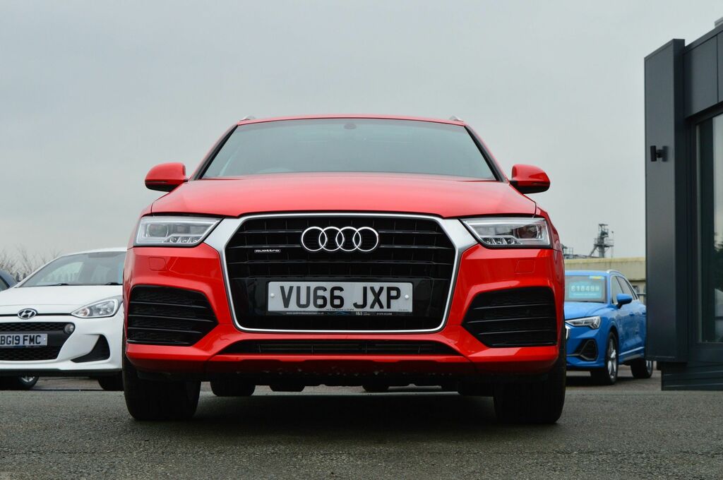 Audi Q3 Tfsi S Line Plus VU66JXP Red #3