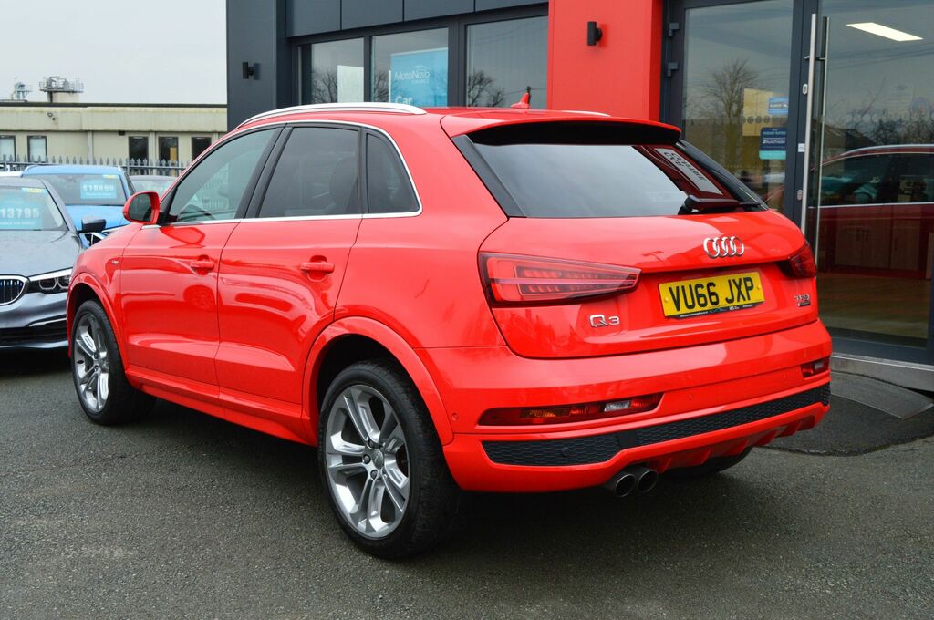 Audi Q3 Tfsi S Line Plus VU66JXP Red #6