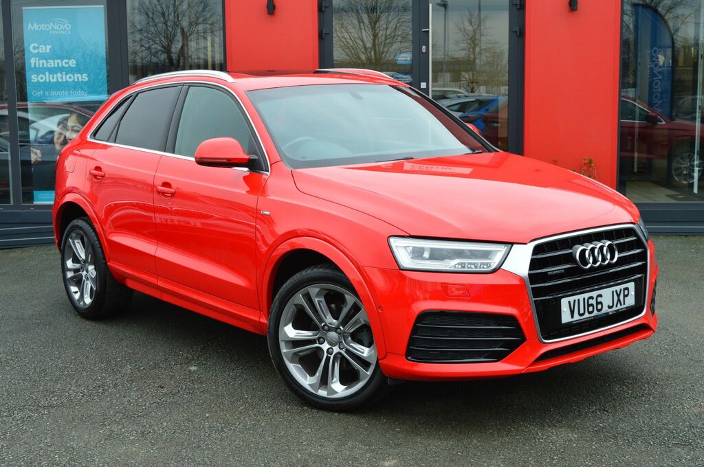 Audi Q3 Tfsi S Line Plus VU66JXP Red #2