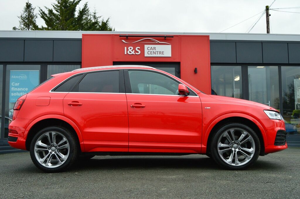 Audi Q3 Tfsi S Line Plus VU66JXP Red #4