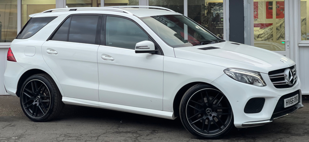 Mercedes-Benz GLE Class 2.1 Gle250d Amg Line Suv G-tronic 4Mati HV66OVX White #4