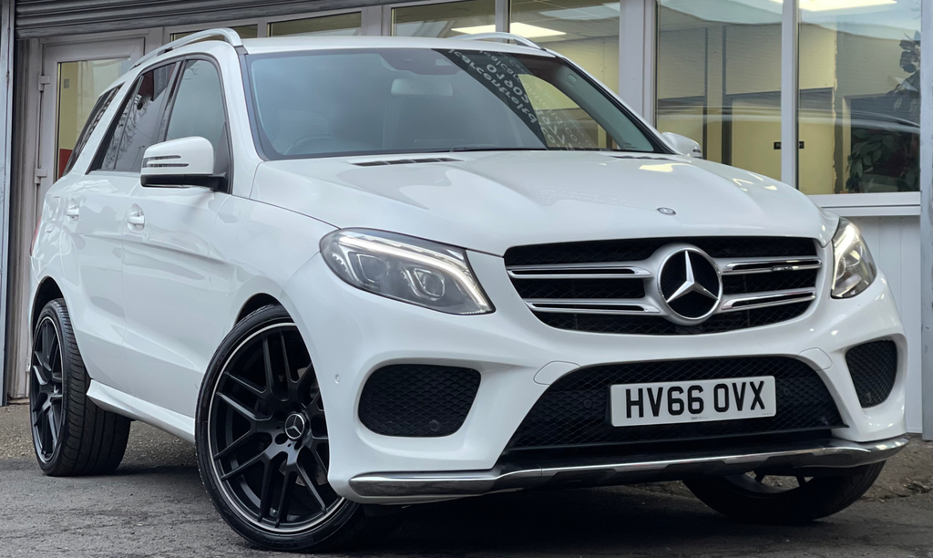Mercedes-Benz GLE Class 2.1 Gle250d Amg Line Suv G-tronic 4Mati HV66OVX White #2