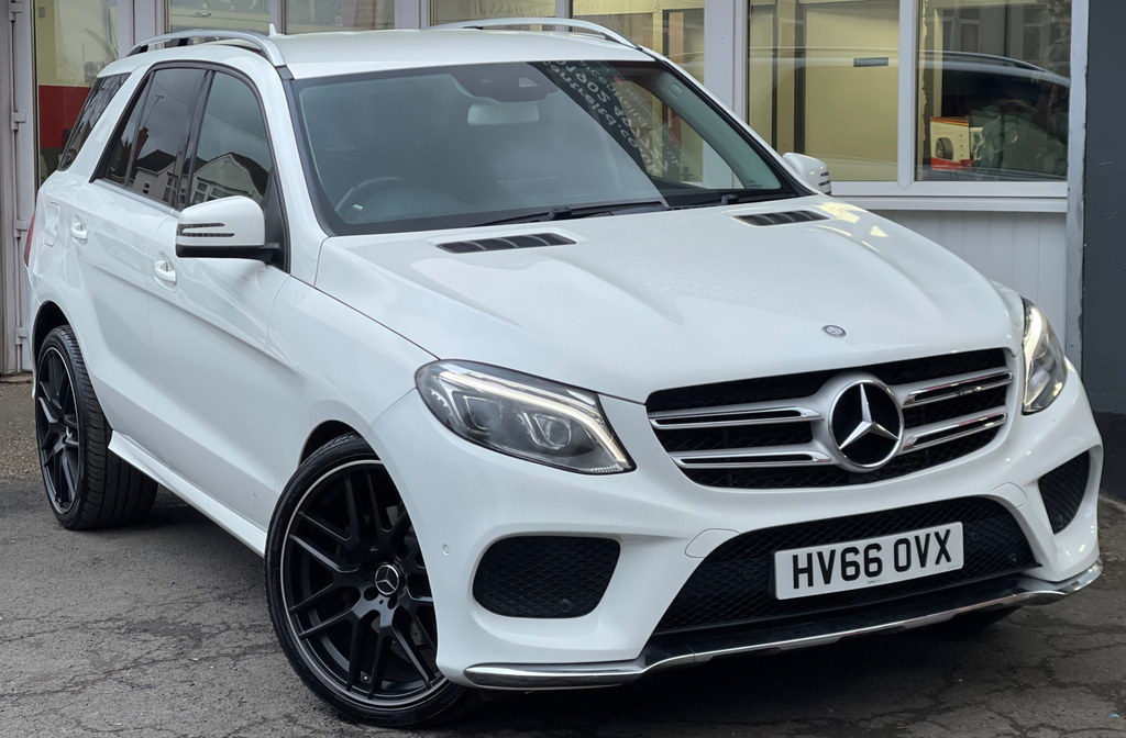 Mercedes-Benz GLE Class 2.1 Gle250d Amg Line Suv G-tronic 4Mati HV66OVX White #3