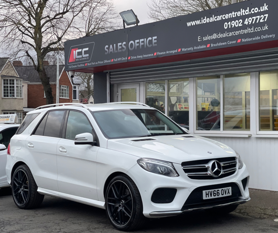 Mercedes-Benz GLE Class 2.1 Gle250d Amg Line Suv G-tronic 4Mati HV66OVX White #6