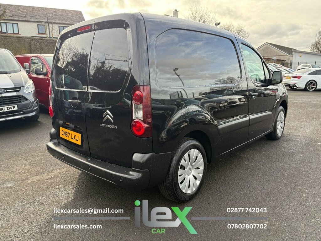 Citroen Berlingo 1.6L Enterprise CN67LXJ Black #5