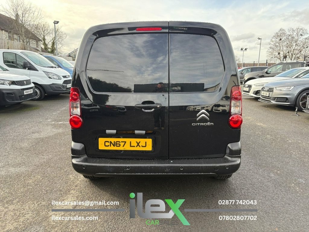 Citroen Berlingo 1.6L Enterprise CN67LXJ Black #6