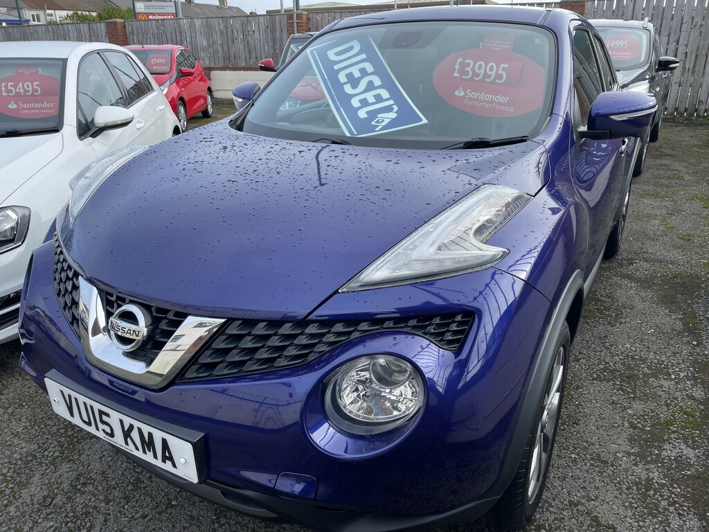 Nissan Juke Suv 1.5 Dci 8V Tekna 2015 VU15KMA Blue #3