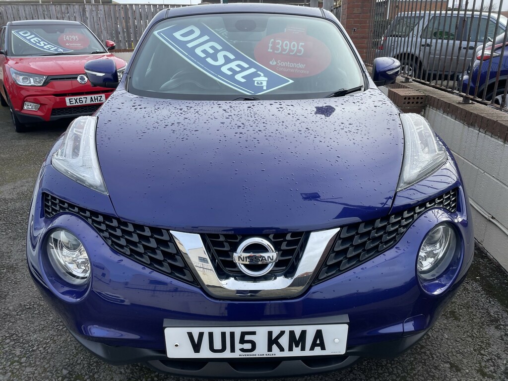 Nissan Juke Suv 1.5 Dci 8V Tekna 2015 VU15KMA Blue #2