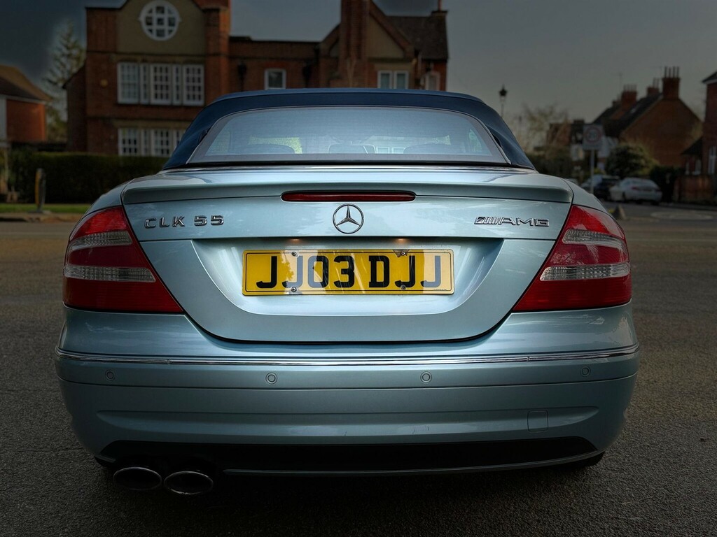 Mercedes-Benz CLK 5.4 Cabriolet Blue #6