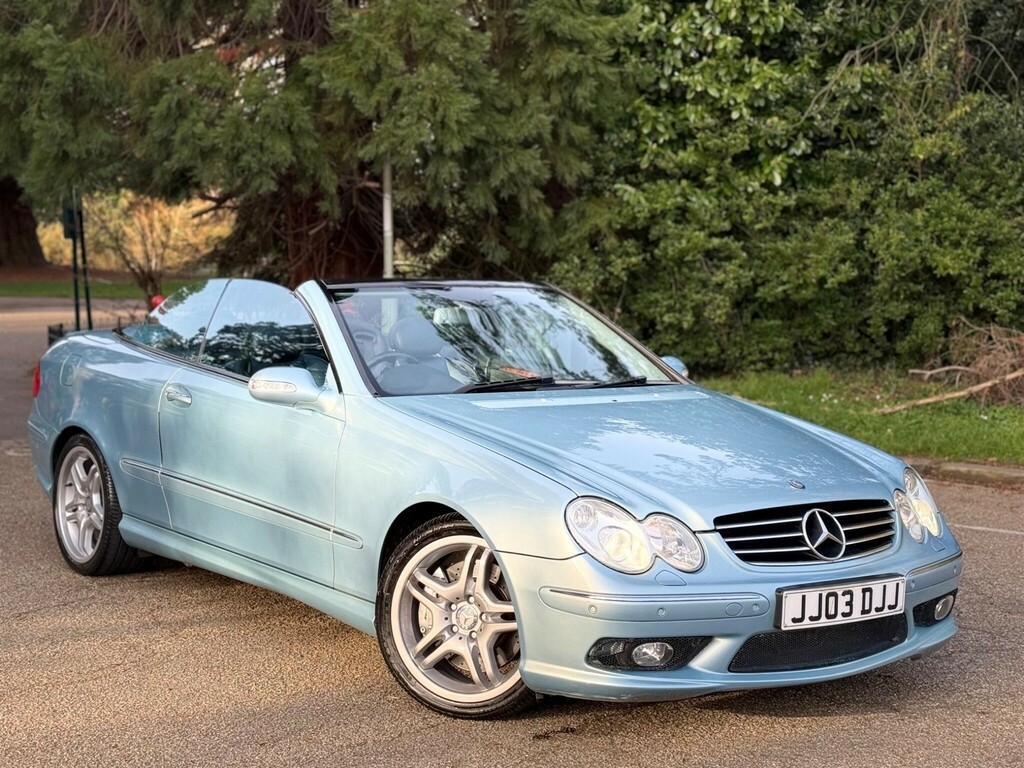 Mercedes-Benz CLK 5.4 Cabriolet Blue