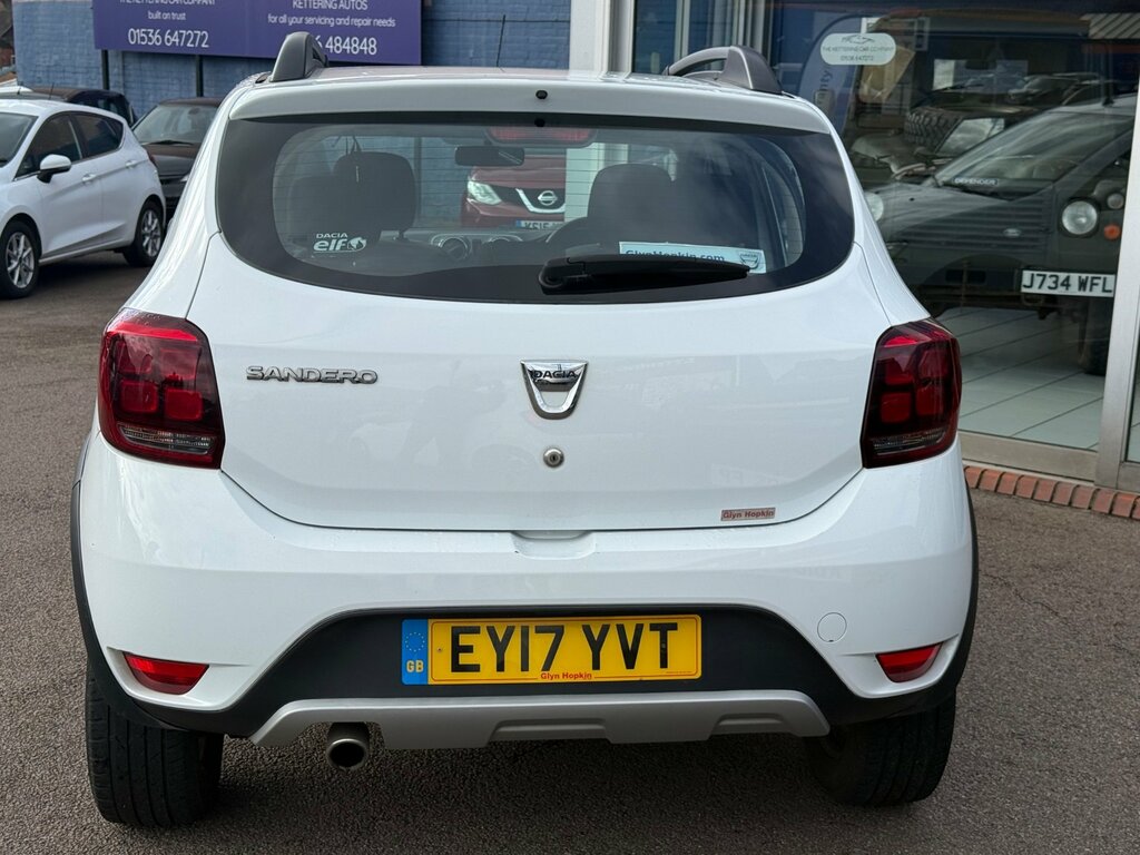 Dacia Sandero Stepway 1.5 Dci Ambiance Hatchback Euro EY17YVT White #6