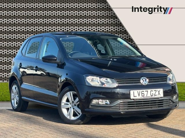 Volkswagen Polo 2017 1.2 Tsi Match Edition Hatchback Ds LV67GZX Black