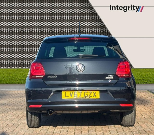 Volkswagen Polo 2017 1.2 Tsi Match Edition Hatchback Ds LV67GZX Black #5