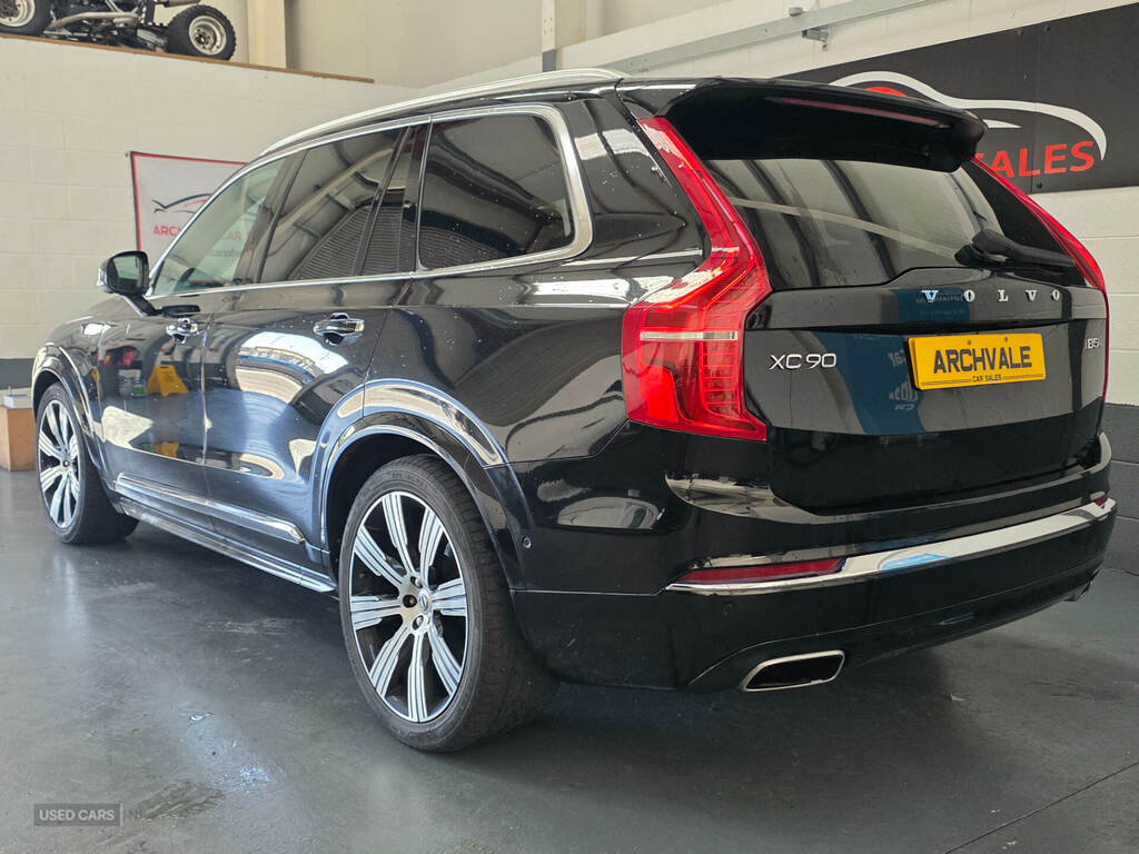 Volvo XC90 2.0 B5d 235 Inscription Pro Awd Geartronic SR13ROE Black #6