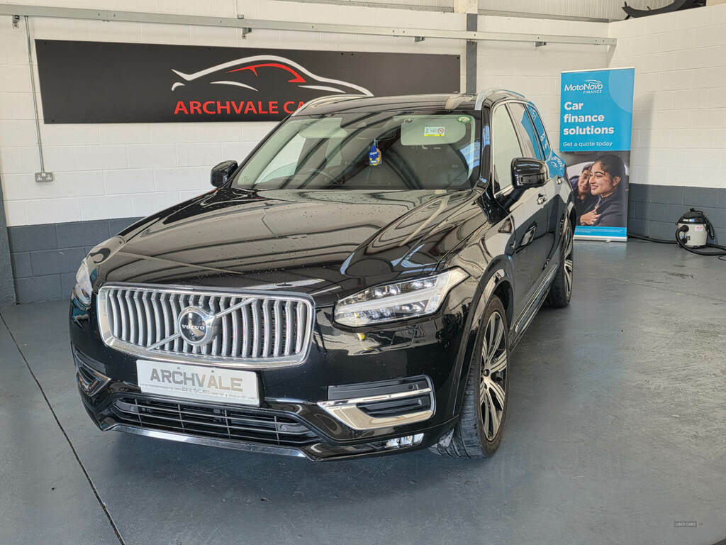Volvo XC90 2.0 B5d 235 Inscription Pro Awd Geartronic SR13ROE Black #4