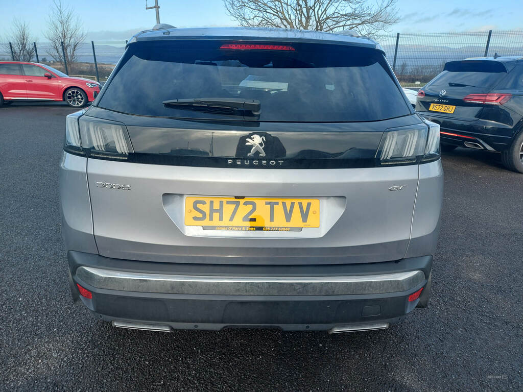 Peugeot 3008 1.5 Bluehdi Gt Eat8 SH72TVV Grey #5