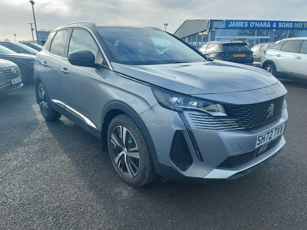Peugeot 3008 1.5 Bluehdi Gt Eat8 SH72TVV Grey #2