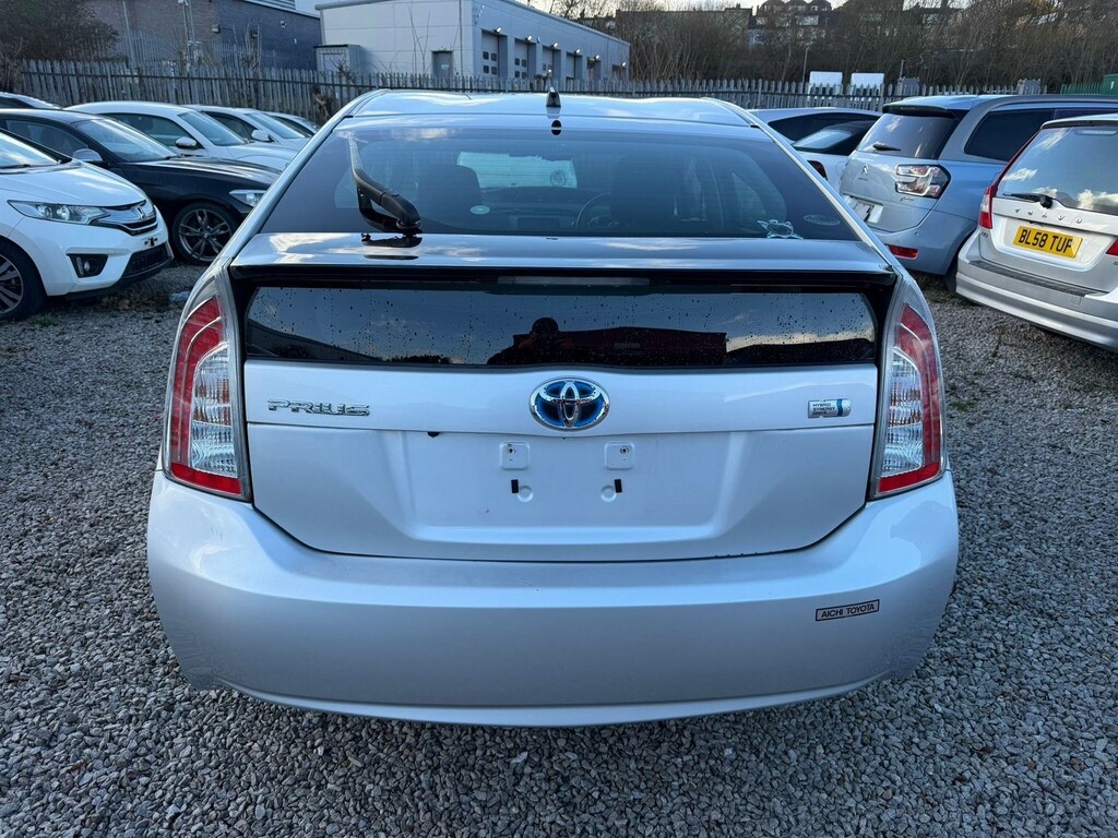 Toyota Prius 1.8 Vvt-h T Spirit Cvt Euro 5 Ss Blue #4
