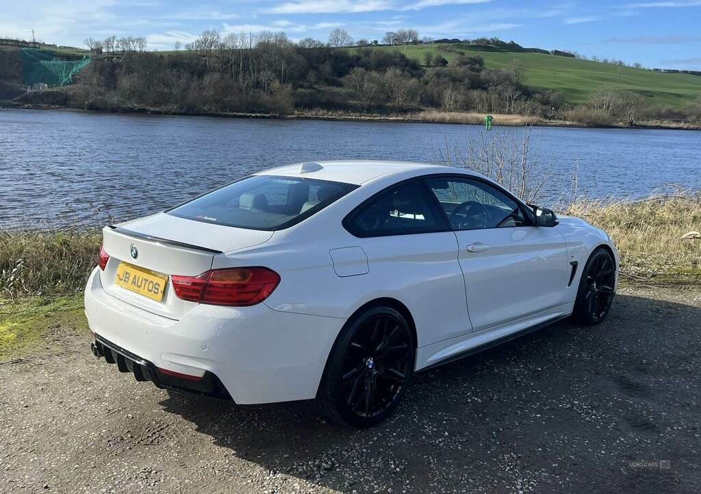 BMW 4 Series 420D 190 M Sport Professional Media RJ66AYA White #3