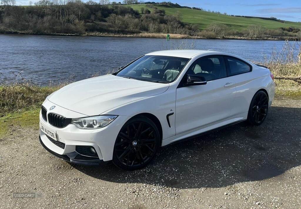 BMW 4 Series 420D 190 M Sport Professional Media RJ66AYA White #2