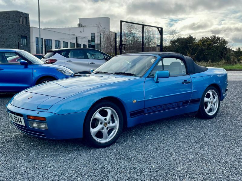 Porsche 944 S2 Cabrio Blue #3