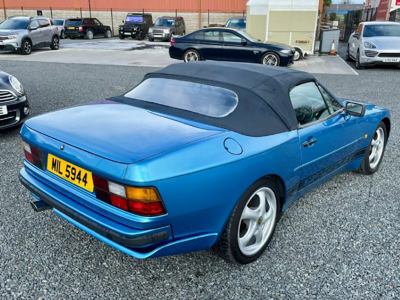 Porsche 944 S2 Cabrio Blue #6