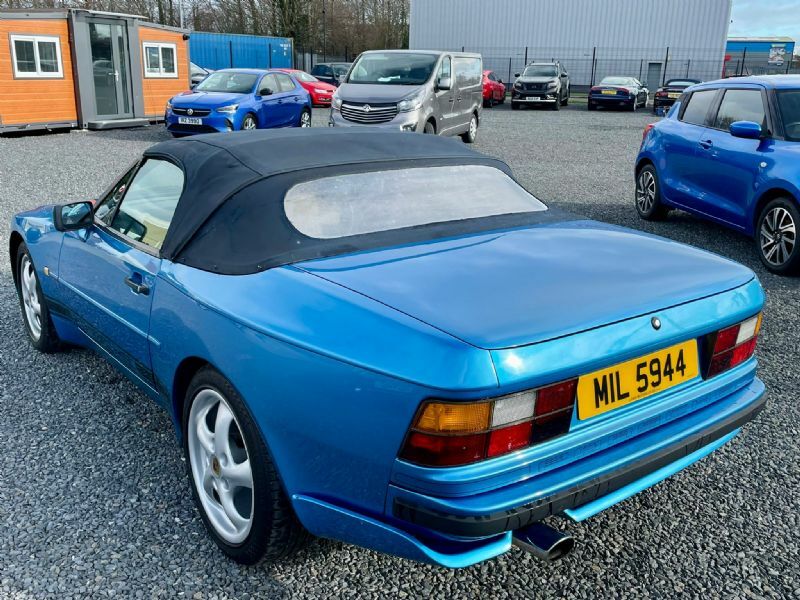 Porsche 944 S2 Cabrio Blue #5