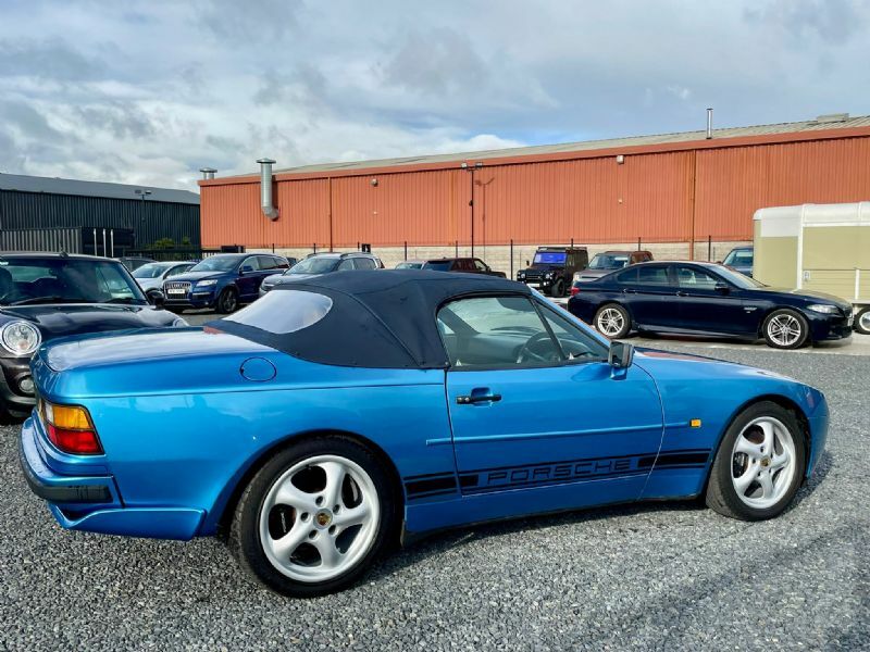Porsche 944 S2 Cabrio Blue #4
