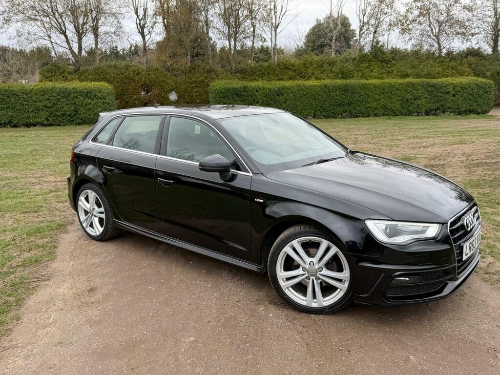 Audi A3 Hatchback 1.6 Tdi S Line Sportback Euro 5 Ss Black