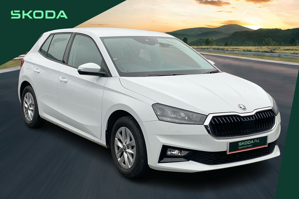 Skoda Fabia 1.0 Tsi Se Edition White