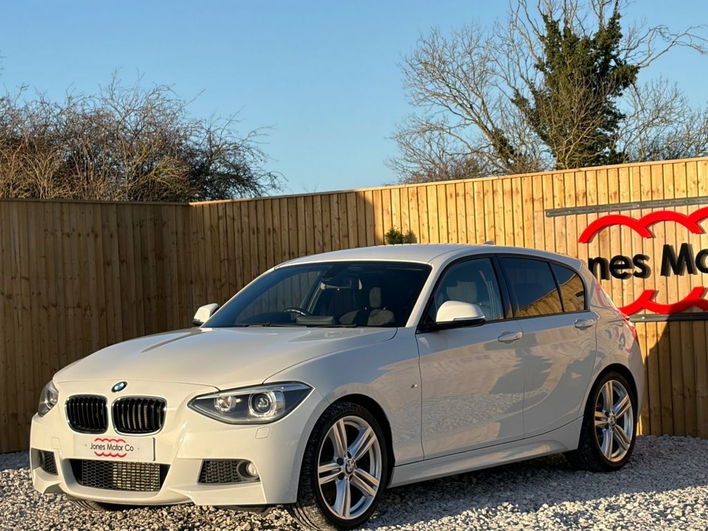BMW 1 Series 1.6L M Sport DK64JMC White #3