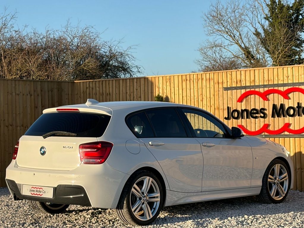 BMW 1 Series 1.6L M Sport DK64JMC White #5
